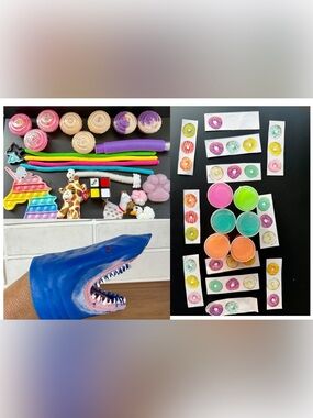 Kids Party Favor Mini Toy Lot * Fidgets Sensory Small Prizes * 30+pc